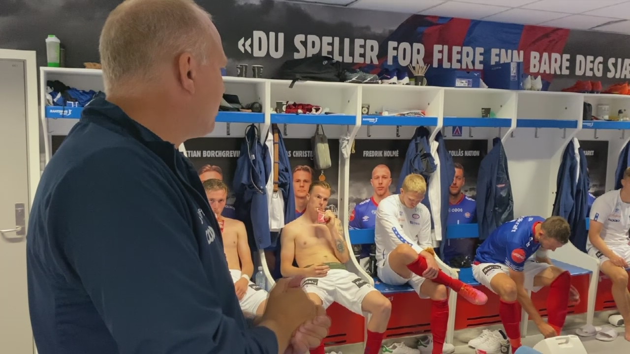 - I dag var det moro å se på dere